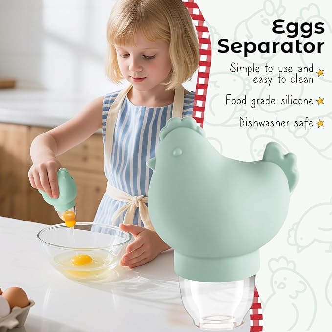 Ultimate Baking Kit for Kids - 38 Piece Kitchen Tools, Food Grade Silicone, BPA/BPS Free - Real Cooking Set for Ages 8-12 - Girls Boys Birthday Stocking Stuffer - Sage Green