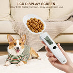 UNIWEIGH Digital Measuring Spoon Scale,High Precision Electronic Food Scale for Kitchen Gadgets and Daily Meals,300G/0.1G Gram Scale for, Home Cooks Bakers Chefs,Pet Dog Cat Ower,with Battery
