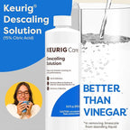 Keurig 3-Month Brewer Maintenance Kit Includes Descaling Solution, Water Filter Cartridges & Rinse Pods, Compatible Classic/1.0 & 2.0 K-Cup Coffee Makers, 7 Count