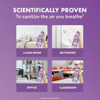 Lysol Air Sanitizer Spray with Odor Eliminator for Home & Office, Sanitizing Spray, Air Freshener Alternative, Lavender Sky Scent, 10 oz (Pack of 3)