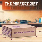 BAKETIVITY Kids Baking DIY Activity Kit - Bake Delicious Cinnamon Buns with Pre-Measured Ingredients – Best Gift Idea for Boys and Girls Ages 6-12