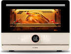 FOTILE HYZK32-E3-E ChefCubii 1.1 cu. ft. 4-in-1 Combi-Steam Oven with Steam-Bake, Air Fry, Convection, Dehydrator Functions, and 50 Preset Menus, Beige