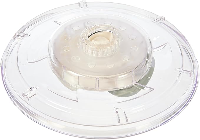 Zyliss Easy Spin 2 Salad Spinner, Large 6L Capacity, White, Unique AquaVent™ Technology, Retractable Cord and Brake System, Non-Slip Base, Easy Cleaning, Plastic