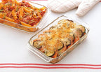 iwaki KBC3850 BC3850 Heat Resistant Glass Toaster Oven Dish, Basic Series, 9.4 x 5.7 x 1.4 inches (240 x 145 x 35 mm), 23.7 fl oz (700 ml)