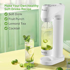 Secura Home Soda Streaming Machine Soda Maker, Sparkling Water and Carbonated Water Machine, Compatible with 60l Co2 Cylinders (Not Included)