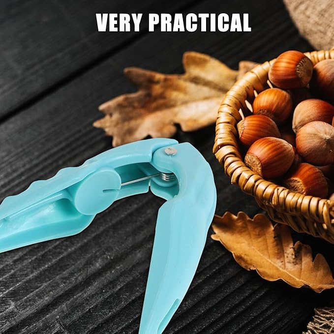 Kichvoe Multifunctional Chestnut Opener and Nutcracker with Shears, Portable Colored Chestnut Shell Removal Tool for Walnut and Pecan Cracking, Kitchen Specialty Gadget for Home Use