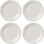 Lenox 890951 French Perle 12-Piece Plate & Bowl Dinnerware Set White