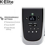 Keurig C K-Elite Maker, Single Serve K-Cup Pod Brewer, with Iced Coffee Capability, Extra Included, 75oz, Brushed Silver Plus Filter Bundle