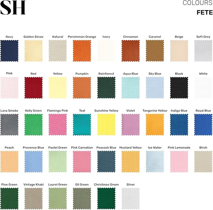 Solino Home Linen Cloth Napkins Set of 4-100% Pure Linen Sunshine Yellow Dinner Napkins 20 x 20 Inch - Fete, Handcrafted and Machine Washable