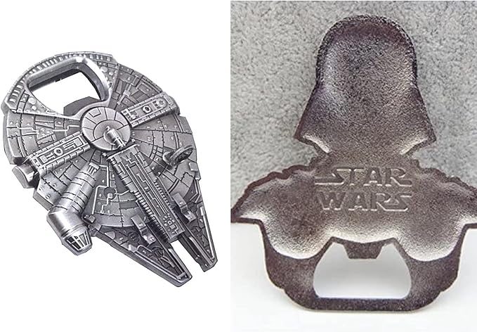 2 Pcs Star Wars Bottle Wine Opener Bottle Zinc Alloy Black Knight Darth Vader Outdoor Tool - Wine Bottle Opener Kitchen Tools for Souvenirs Kitchen Tools for Souvenirs & Gift