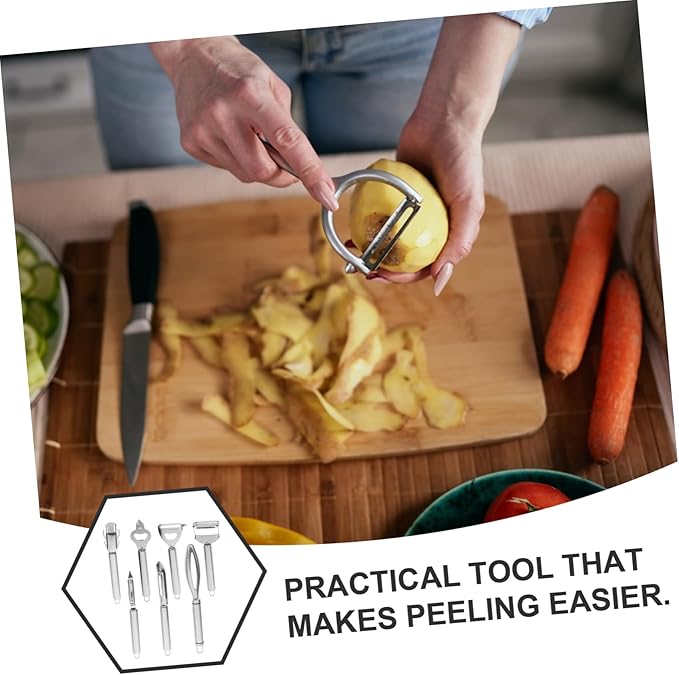 1 Set Vegetable Grater and Shaver with Ergonomic Handle for Easy Peeling Scraping and Slicing Fruits and Vegetables for Home and Restaurant Use