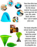 Kitchen Food Prep Gadgets Peeler Slicer Knife Sharpener Multifunctional Vegetable Chopper Silicone Mitts Funnel Banana Cutter 7 Piece Food Prep Bundle Fun Easy Gadgets