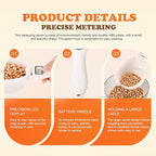 Digital Measuring Spoon Scale, Electronic Food Measuring Spoon, High-Precision 800g/0.1g with LCD Screen, Grams and Ounces, for Cooking, Baking, Dog Cat