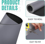 WISELIFE Coffee Mat Super Absorbent Dish Drying Mat - Large Drying Mats for Kitchen Counter 16" W x 24" L, Grey