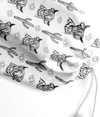 Cow Print Stuff Bag Holder, Western Gifts Grocery Organizer, Storage for Kitchen, Home Decor for Women Men