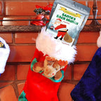 Santa's Sack Munch Spicy Trail Mix - Funny mooning Santa Claus design - Edible gifts for Men - Spicy mix, Made in the USA