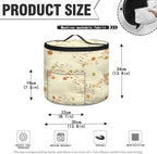 Fall Electric Pressure Cooker Insulation Bag Reusable Pressure Cooker Storage Bag Kitchen Appliance Dust Cover, Music Note Maple Leaf