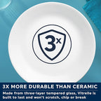 Corelle Dinner Plate, Solar Print, 12 pc Set