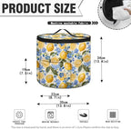 Lemon Insulated Pressure Cooker Appliance Cover, Also Fit for Rice Cooker, Air Fryer and Crock Pot, 6 Qt Dust Cover with Pocket for Spoon/Cooking Utensils/Recipes