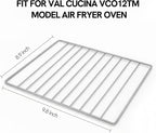 VAL CUCINA Air Fryer Oven Wire Rack Replacement Parts Compatible with VCO12TM Air Fryer Toaster Oven (Baking Rack)