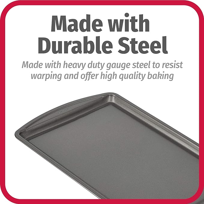 GoodCook Everyday Non-Stick Carbon Steel 9 x 13 Inch Baking Sheet