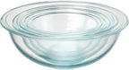 Pyrex Smart Essentials Glass Bowls with Plastic Lids, 8-Piece Set