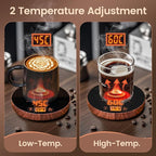 Coffee Mug Warmer for Desk with Auto Shut Off, Coffee Mug Warmer for Desk with 12 Hours Timer& 2 Temperatures (Valentines Day Gifts)
