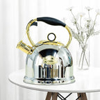 Tea Kettle for Stovetop, Food Grade Stainless Steel Water Kettle, Tea Pot for Home & Kitchen, 3.0 Qt
