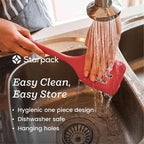 Starpack 'Stir & Serve' Silicone Cooking Utensils Set (5 Pcs) - 10.5" - Kitchen Utensil Set Heat Resistant to 600°F - Kitchen Utensils for Nonstick Cookware - Silicone Utensil Set for Mixing & Cooking