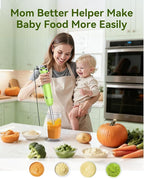 Immersion Blender Handheld 5 in 1 Hand Blender, 1000W Hand Mixer Stick, BPA-Free 12 Speed Handheld Blender with Mixing Beaker, Chopper, Whisk and Milk Frother for Soup, Smoothies, Sauce, Baby Food