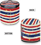 Stars and Stripes Electric Pressure Cooker for America250 Semiquincentennia Bald Eagle Insulation Handbag Keep Appliance Clean Electric Pressure Cooker Bag with Accessories Pockets