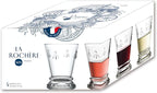 La Rochere Napoleon Bee Tumbler Set of 6 – La Rochere Bee Glassware Sets – Fancy Glassware Drinking Glasses (9 oz)
