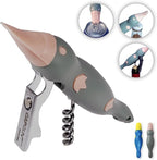 Platypus Multi-Function Bottle Opener - Magnetic Fridge Tool with Can and Premium Wine Opener, Durable Metal and ABS Plastic Design for Kitchen, Bar, or Home 2Pack