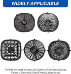 20Pcs Silicone Air Fryer Replacement Parts, Air Fryer Rubber Bumpers Silicone Tray Rubber Non-Scratch Protective Covers Tip Air Fryer Accessories Protective Covers for Air Fryer Grill Pan