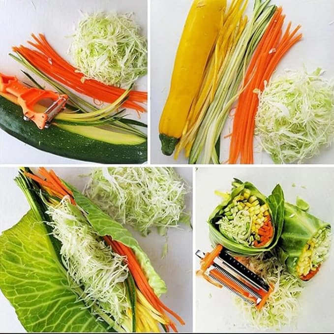 Peeler, Slicer, Multi Peeler Kit, Home Multi Fruit Peeler for Kitchen, Vegetable & Fruit Slicer, Multi Knife Peeler