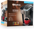 Keurig K-1550 Small Business Single Serve Coffee Maker, 96 oz Water Reservoir, Black