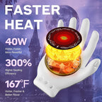 Devil's Hand Heating Mug Warmer Set - 3 Temp Settings & 8H Timer, Coffee Cup Warmer Plate for Desk Auto Shut Off, Ideal Beverage Warmer Gift for Coffee, Tea, Milk (Special)