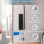 Paper Towel Holder, Magnetic Paper Towel Holder for Fridge, Toilet Paper Roll Holder Magnet Towel Rack Wall Mount Fridge Organizer for Paper Towels Rolls Bathroom Pantry RV Kitchen Storage
