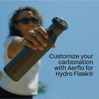 Portable Soda Maker for Hydro Flask Standard Mouth - Sparkling Water Maker | On-Bottle Carbonator | Refillable CO2 Capsules