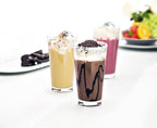 Fortessa Basics Arcade Everyday 12 Pack Set Glassware Kitchen and Barware Great for: Beer, Cocktails, Water, Juice, Iced Tea, Soft Drinks., Pint/Mixing Glass, 16 Ounce