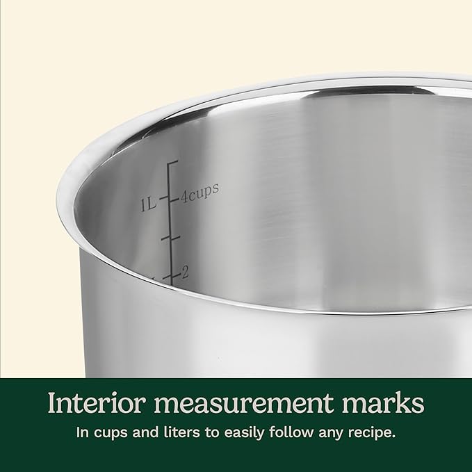 Cuisinart 1.5 Quart Sauce Pan with Cover, Stainless Steel Pot with Lid, Small Kitchen Pots, Dishwasher Safe, Compatible with Induction, Electric, Gas Cooktops, Oven Safe Saucepan, Cool Grip Handles