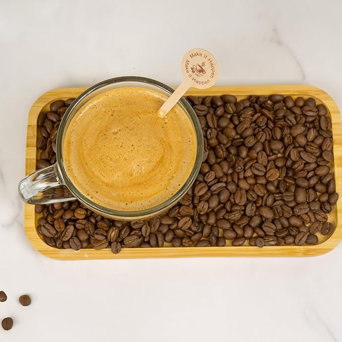 Coffee Stir Sticks 100 Pack – Wooden Coffee Stirrers (5.9”) Eco-Friendly Disposable Stir Sticks for Coffee, Tea, Bar, Office