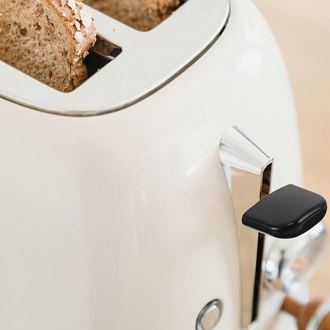 Angoily 2pcs Toaster Lever Knob: Toaster Lever Replacement Oven Switch - Electric Bread Maker Handle Accessories - Bread Machine Spare Parts for Appliance Repair