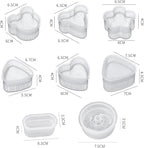 3 Pack Rice Ball Mold, Sushi Mold Diy Sushi Cooking Tools For Japanese Boxed Meal Children Bento,Kitchen Tools Sushi Plates Rice Ball Mold Non Stick Sushi Rice Making Kit (Transparent, Circle)