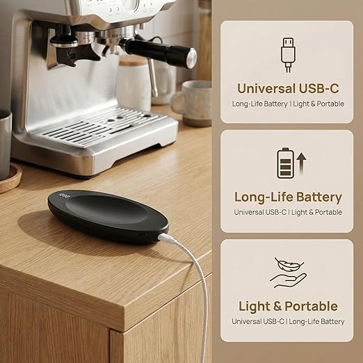 Digital Scale Grams with Coffee Spoon, 500g/0.1 Gram Scale Tea Scale for Loose Tea Black Mini Digital Pocket Jewelry Scales, Digital Kitchen Scale .1 Gram Accuracy