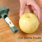 Pepper Seed Corer Remover, Upgrade 2 in 1 Bell Pepper Cutter Quickly Cutting and Deseeding Bell Pepper Corer Tool for Vegetables Kitchen Gadget
