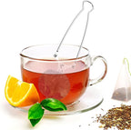Snap Ball Tea Strainer, Exptolii 3 Pack Stainless Steel Tea Infuser Filter with Handle for Loose Leaf Tea, Spices, Seasonings