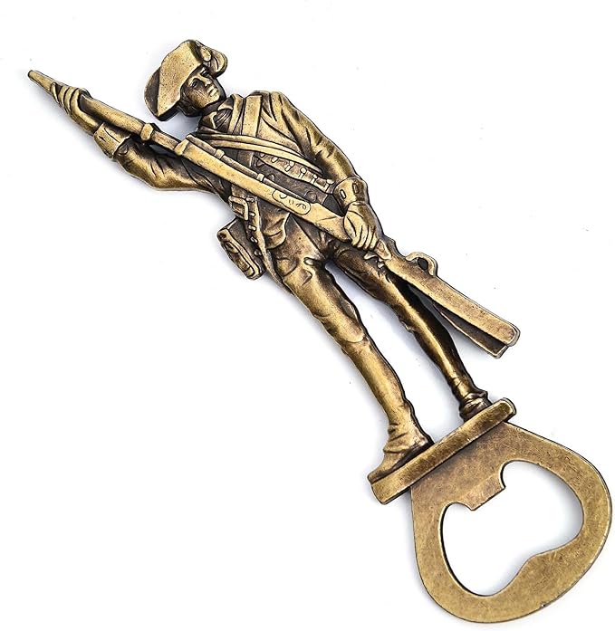 Beer Bottle Opener Soldier，Cool Bottle Opener for Bar Tool, Soda and Beer Cap Remover, Cool & Fun Gadget