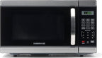 Farberware 1.1 Cu. Ft. Countertop Microwave Oven – 1000 Watt Power, Auto Cook Settings, Defrost, Easy Clean and Child Safety Lock - Stainless