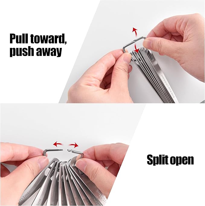 Doosu Measuring Spoons Set of 7-18/8 Stainless Steel Heavy Duty Teaspoons Tablespoons with Engraved Metric & US Measurements, Metal Measure Spoon for Dry and Liquid Ingredients, Dishwasher Safe